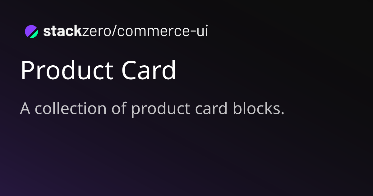 Product Card